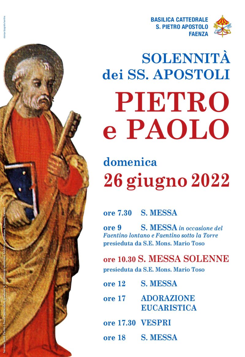 mag 22] Invito alla Messa di Pentecoste – Diocesi di Faenza-Modigliana